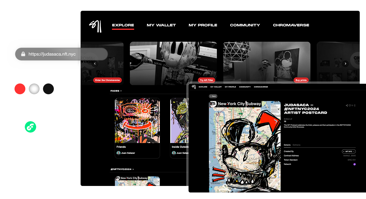 Whitelabel NFT Hubs for Artists